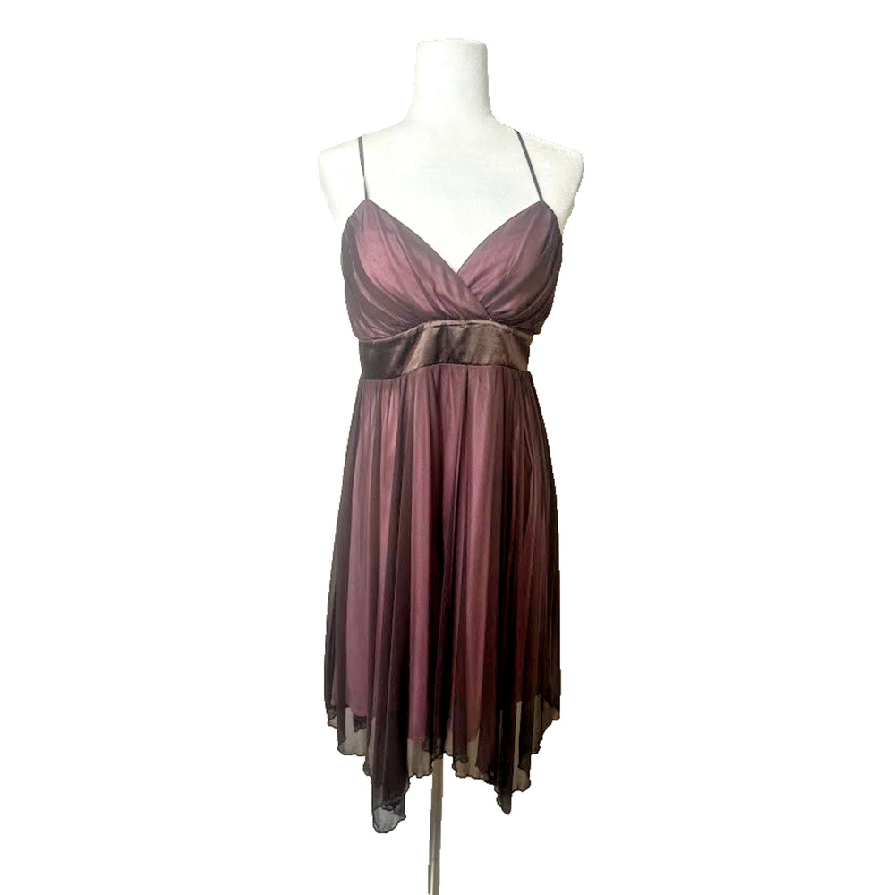 Y2k Mesh Babydoll Hot Kiss Dress Dark Coquette Fairy Whimsigoth Romantic L Hoco